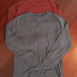 Boys Long Sleeve T-shirt Bundle - Size L (10/12)